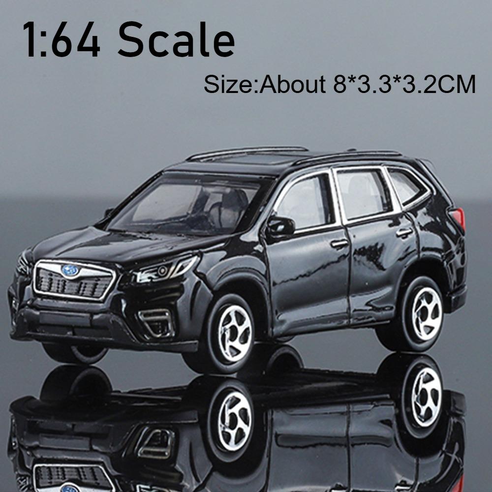 

Масштаб 1:64 Subaru Forester Модель автомобиля из сплава Игрушка Металлический корпус Раздвижная Миниатюрная Модели спортивных автомобилей Мальчики Изысканные Подарки на день рождения чёрный