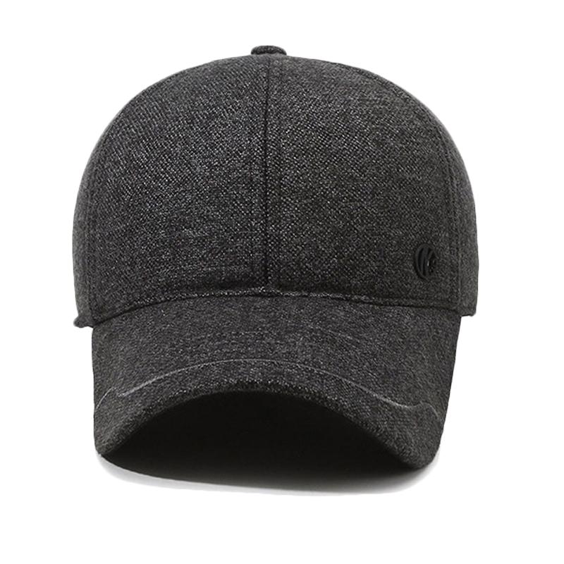 Middle-Aged and Elderly Autumn Winter Cap Outdoor Cycling Warm Windproof Ear Protection Baseball Cap