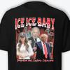ICE Shirt Donald Trump 2025 Bootleg 90er Rap Einwanderung Kristi Noem Tom Homan Unisex T-Shirt