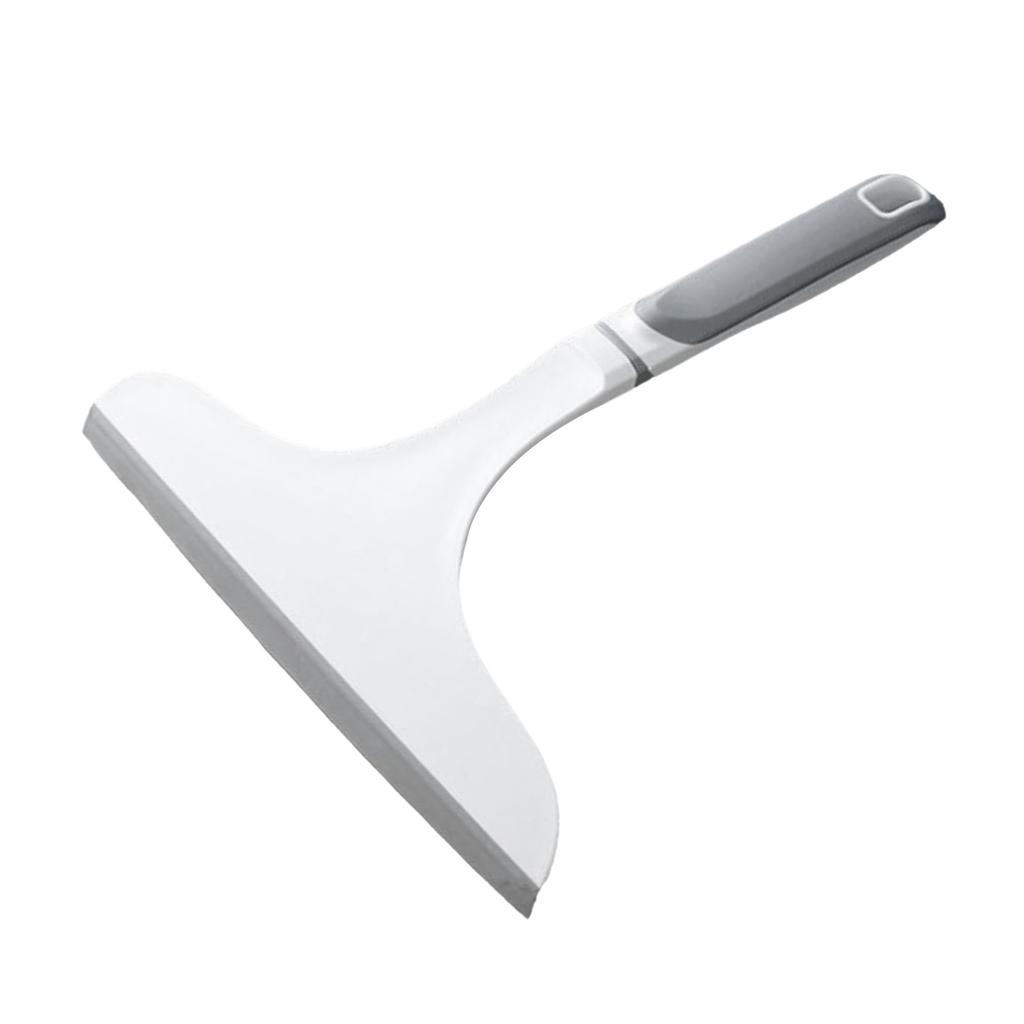 Glass Wiper for Window Shower Door Car Flexible Soft PP   Clean Tool with Curved Handle