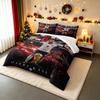 "England Football Champion Bedding Set with Trophy Design - Bedding Set (1 Duvet Cover, 2 Pillowcases, Duvet Not Included) Sofas"