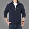 Autumn and Winter Work Jacket Men's Casual Spring and Autumn Winter Loose Large Size Outdoor Charging Trench Coat Sports Jacket
