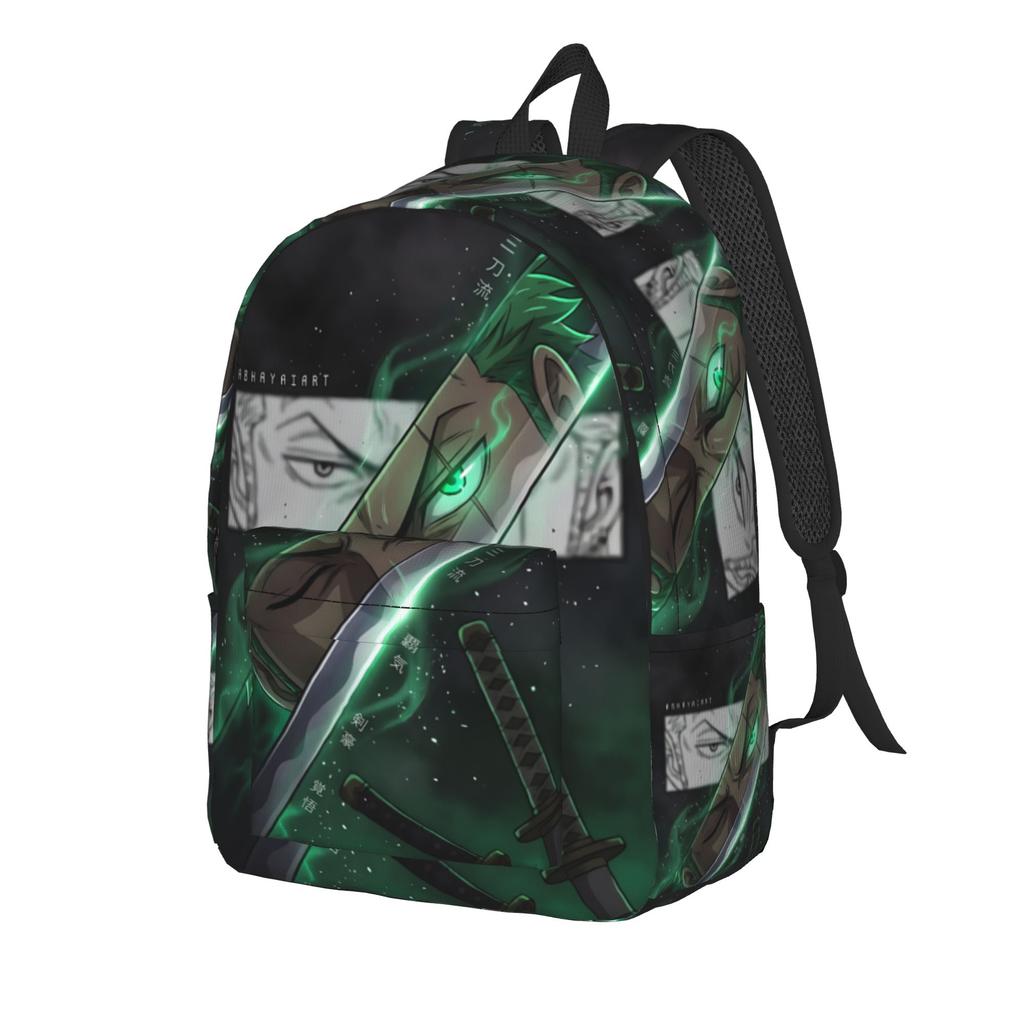 Style Demon Slayer Daily Pack Shounen Manga Mochilas Versatile High School Zip Closure Rucksack Crafted with Care and Precision