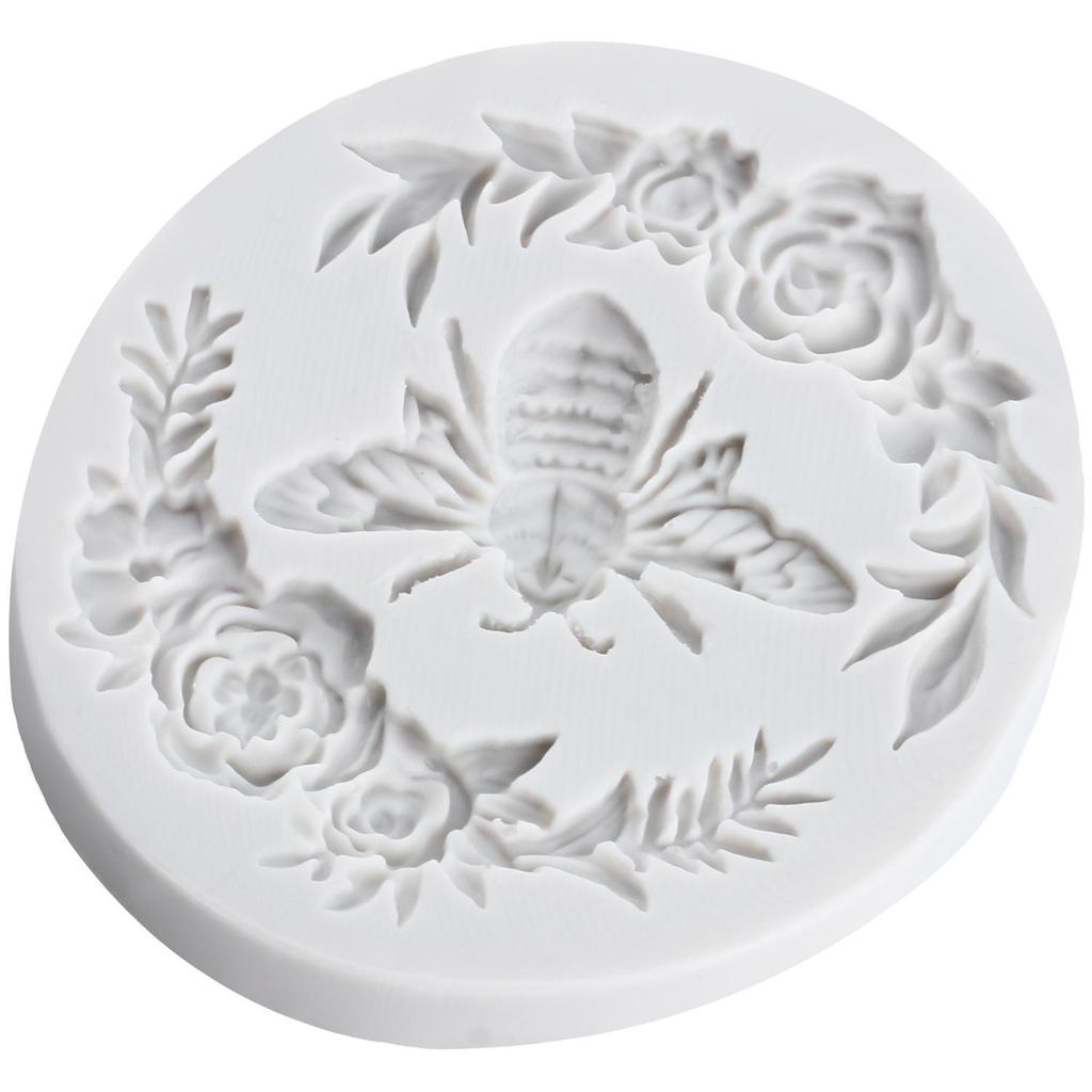 Bee Silicone Mold Bumble Bee Fondant Molds Cake Decorating Tools Cupcake Topper Candy Resin Clay Chocolate Gumpaste Mold