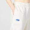 Nike Logo Print Solid Drawstring Sport Trousers Women Bottoms Beige FB1822-118