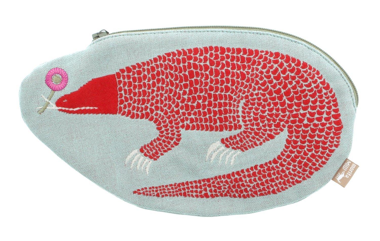 Кошелек-карандаш Morita MiW Komodo 22 x 13 от Kusunokibashi Monori, Дракон, Синий, A-65935-90-B, см,