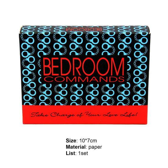 1 Set Indicative Mystery Sex Game Card Paper Interactive Sentient Bed Game Card for Couple
