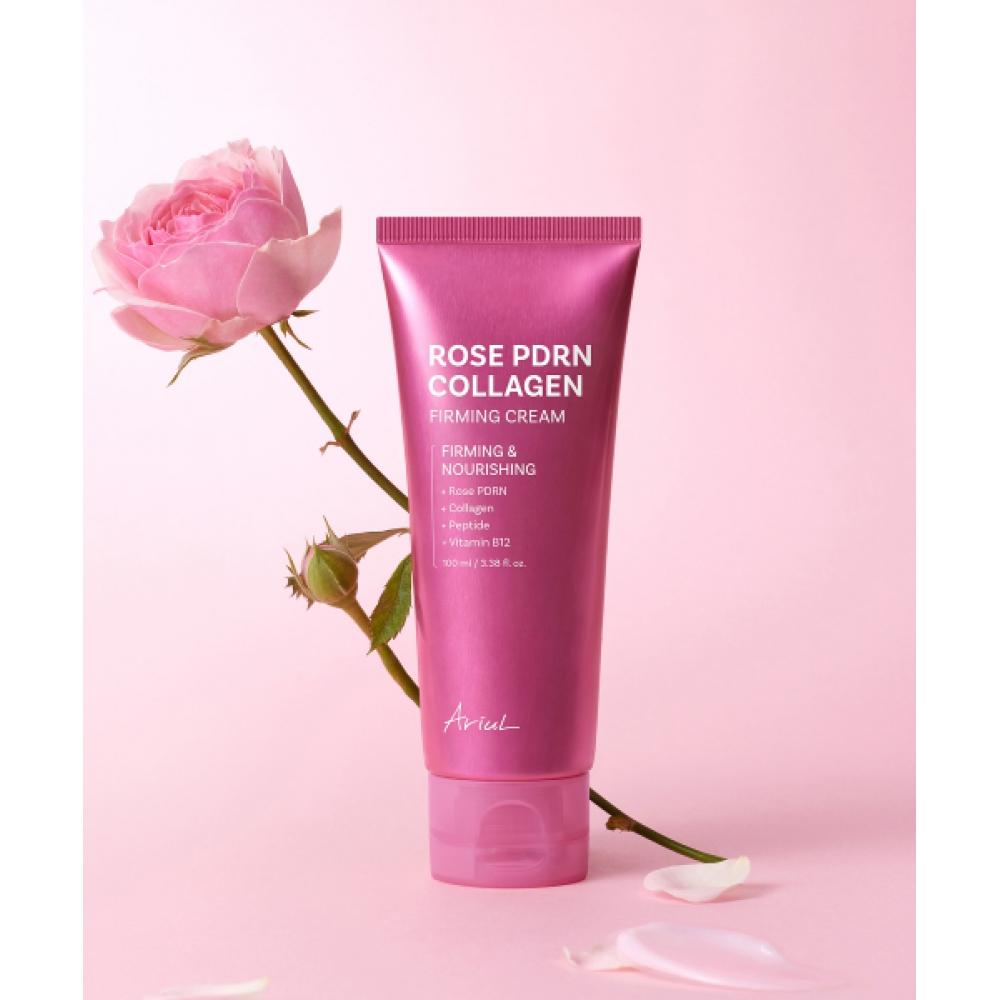 Ariul Rose Pdrn Collagen Firming Cream 100ml (ARZZ675) A Rose PDRN Collagen Cream