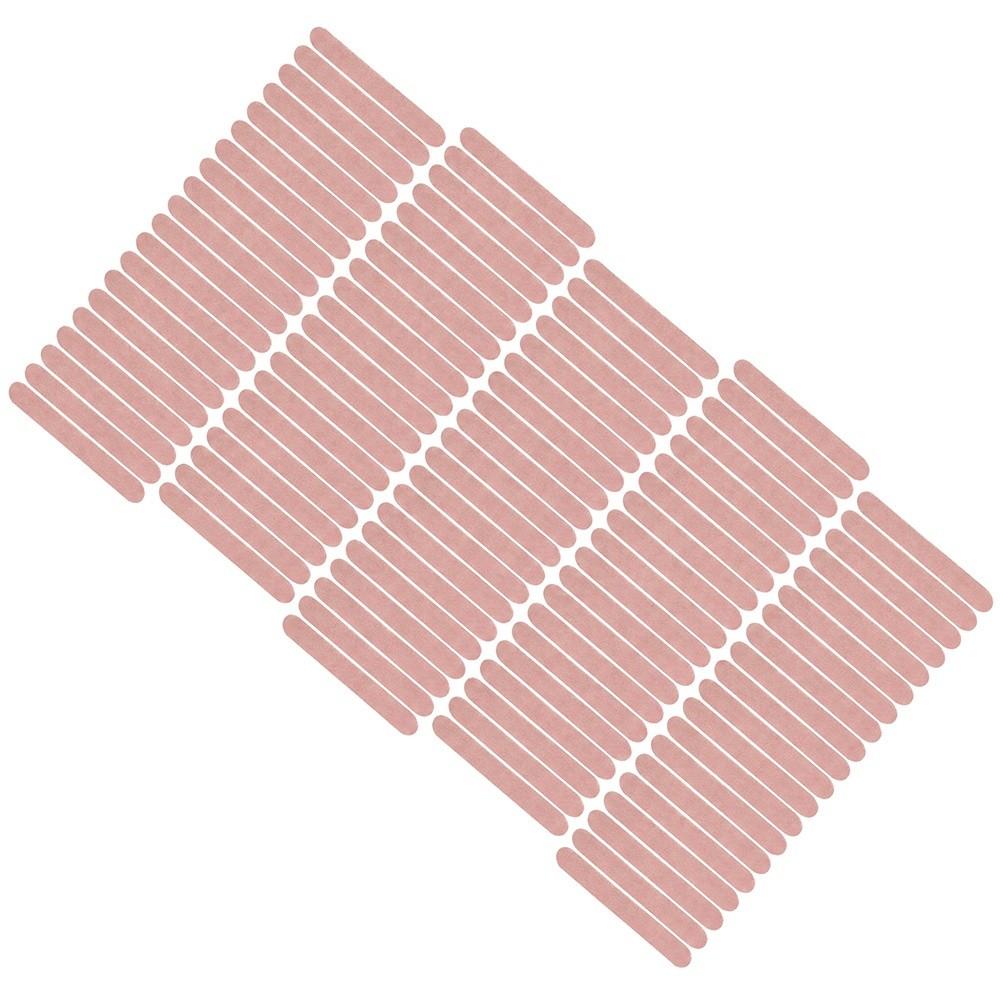 100pcs Double Sided Disposable Nail File Wood Board Manicure Nail File Nail Polishing File  Home Use
