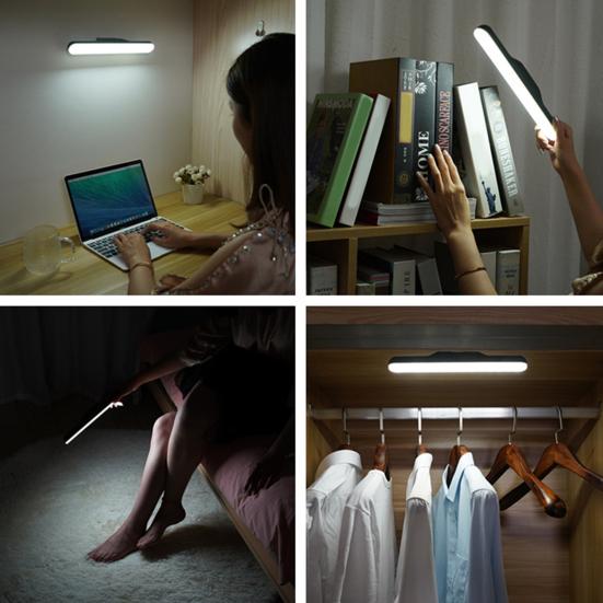 Mirror Light Eye Touch Control Protection Wireless Portable Makeup Hanging Lamp for Bathroom