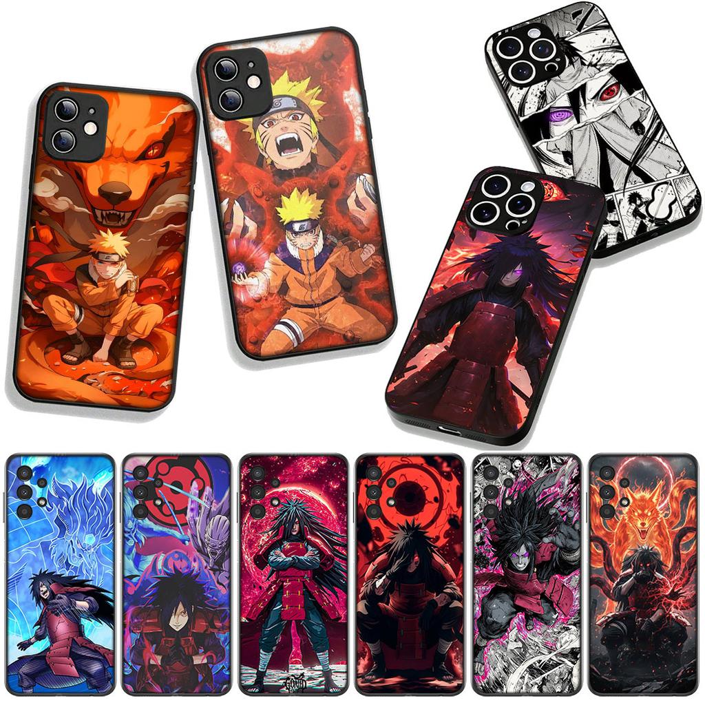 Phone Cover Comics Madaras Uchiha Narutos Casing for Apple iPhone 16 15 14 Plus 13 12 Mini 17 Pro Max + ProMax 16E Air 15+ Case