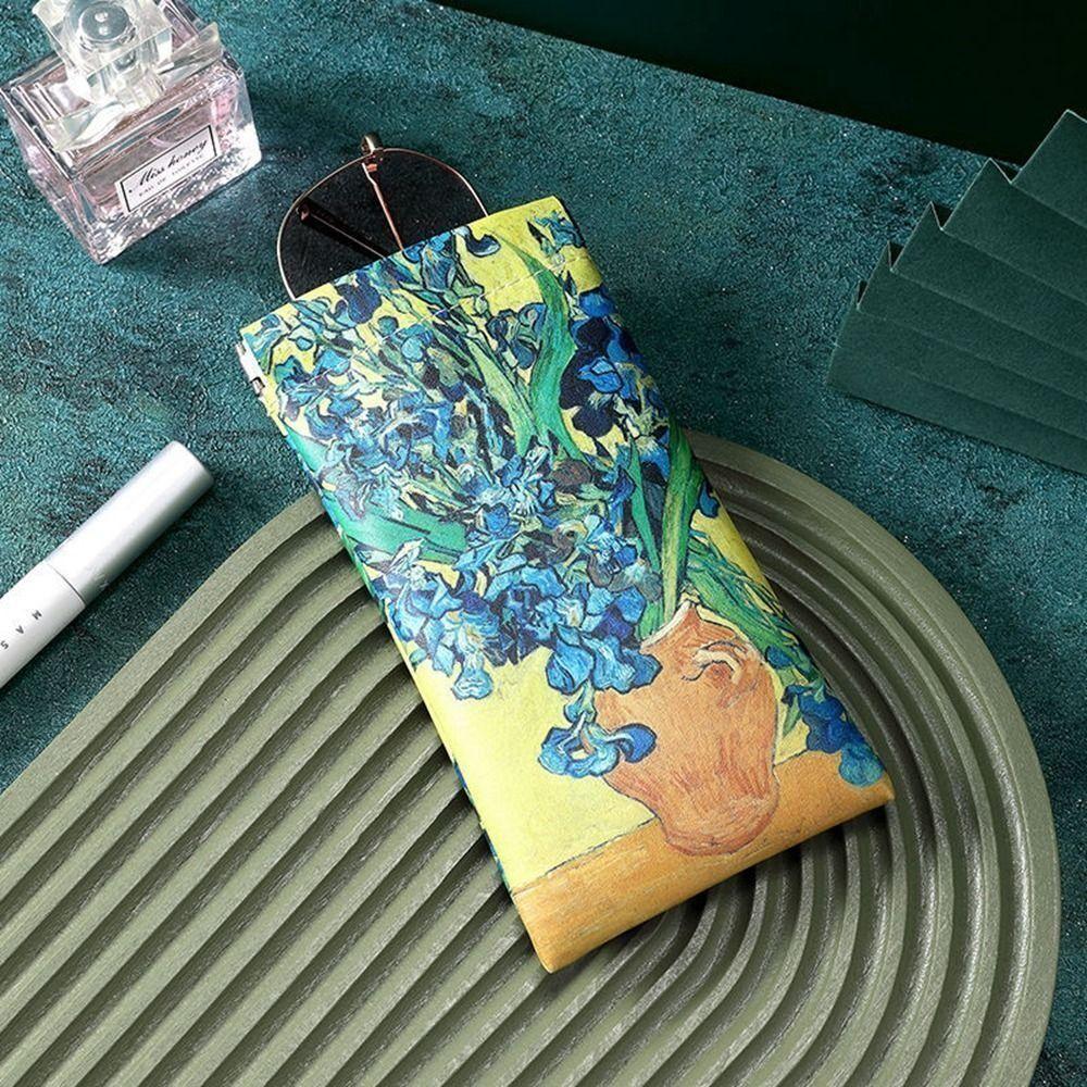 PU Leather Sunglasses Storage Bag Simple Spectacle Case Portable Glasses Bag
