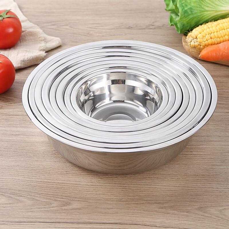 ZISIZ Stainless Steel Multi-Purpose Deep Serving Basin