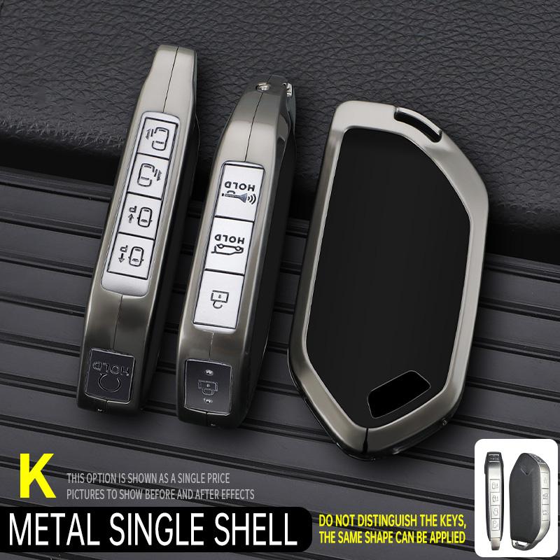

5/6/7/8/9 Buttons Car Key Case Cover For Kia EV9 Picanto Sorento MQ4 Carnival KA4 Morning K5 Carens Car Interior Accessories