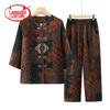 Women's Summer Cotton Two-Piece Set