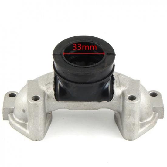 

Motorcycle Parts Carburetor Intake Manifold Joint Boot Rubber for Honda CMX250 CMX 250 Rebel CA250 1985 1986 1987 carburateur 33mm