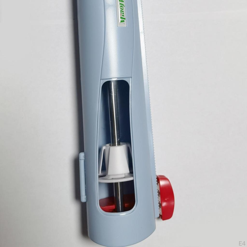 Easy-Cut Plastic Wrap Dispenser for Kitchen Storage