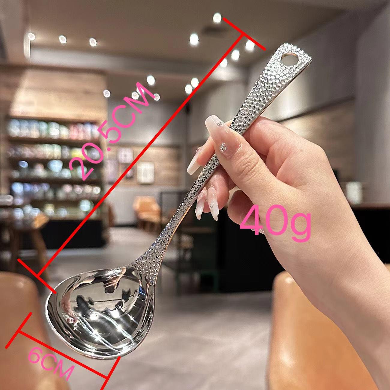 

New Fish Scale Long Handle Soup Skimmer and Ladle – Ideal for Hot Pot and Restaurant Serving