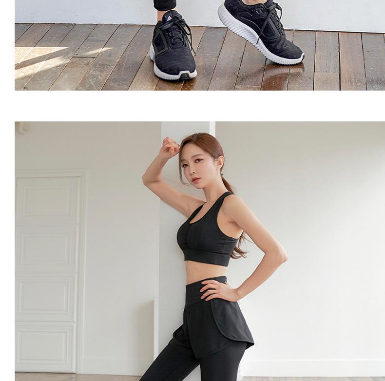Women's High Waist Yoga Pants - Fake Two-Piece, Hip Lifting, Tight-Fitting, Elastic Running & Fitness Leggings