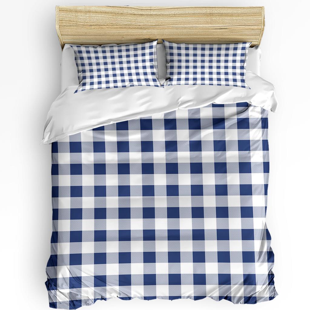 Geometric Red Black Gray Solid Abstract 3pcs Bedding Set For Double Bed Home Textile Duvet Cover Quilt Cover Pillowcase