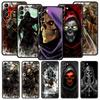 Phone Case For Samsung Galaxy S23 S22 Ultra S20 S21 FE 5G S10 S9 Plus S10E S8 Note 20 Silicone Cover Grim Reaper Skull Skeleton