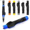 Entrenador de Agarre Antideslizante Portátil Profesional para Swing de Golf Ayuda para Entrenar la Posición Correcta de la Mano Accesorios de Entrenamiento de Agarre