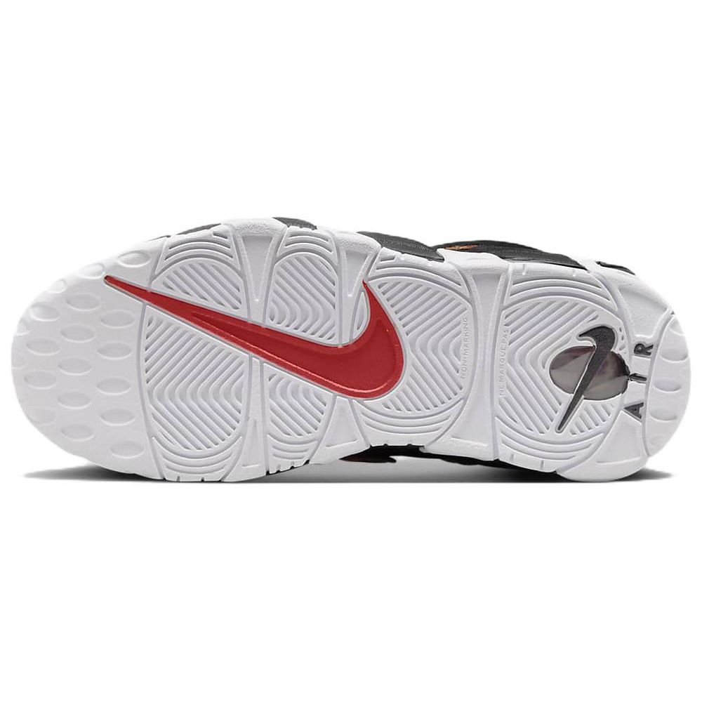 Nike Air More Uptempo GS Červená špička Basketbalové boty Černá/Červená/Bílá FB1344-001