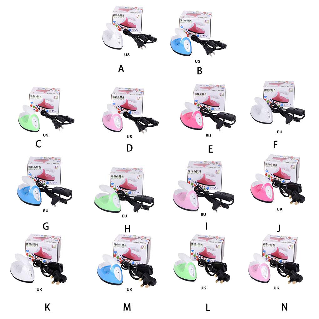 Compact And Portable DIY Handheld Iron Wide Application And Made With ABS DIY Electric Iron