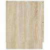 Nightstands 2 Pcs Sonoma Oak Wood Based Material