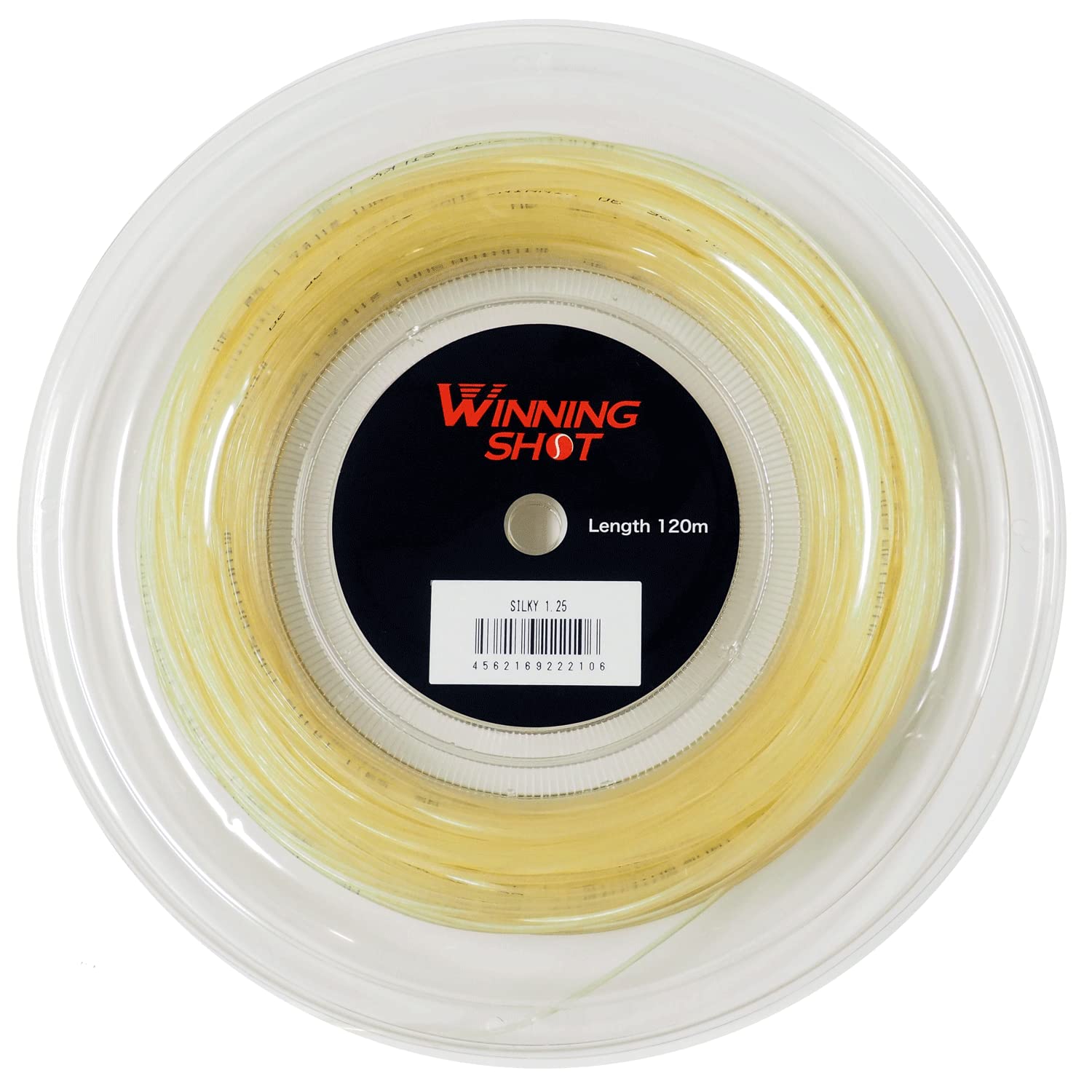 

WINNING SHOT Шелковистая 125 рулон 120 м Теннисная струна (Калибр 1,25 мм) белый