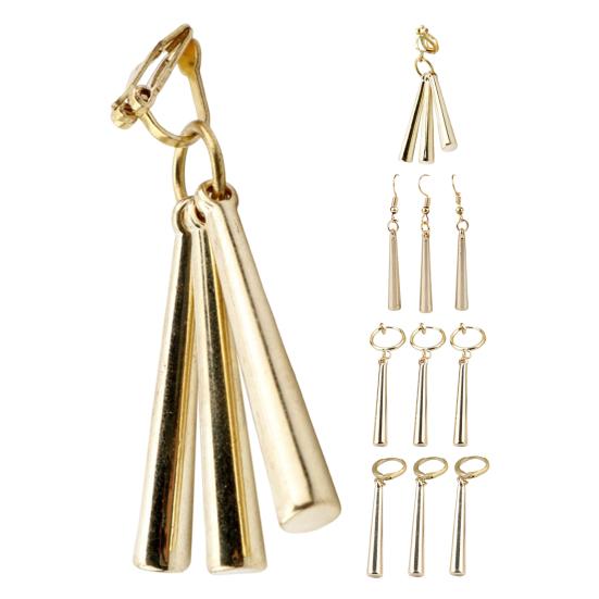 Women Hanging Earrings Solid Color Simple Long-lasting Lady Hook Earrings Female Jewelry