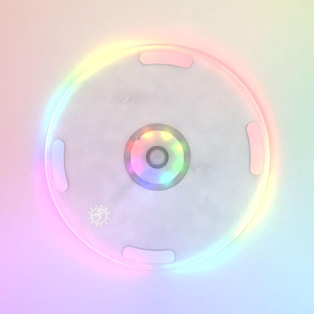 

Вертикальная подставка для тонкой консоли VAORLO для PS5, тонкий оптический привод/базовая подставка для цифровой версии с атмосферной RGB подсветкой прозрачный