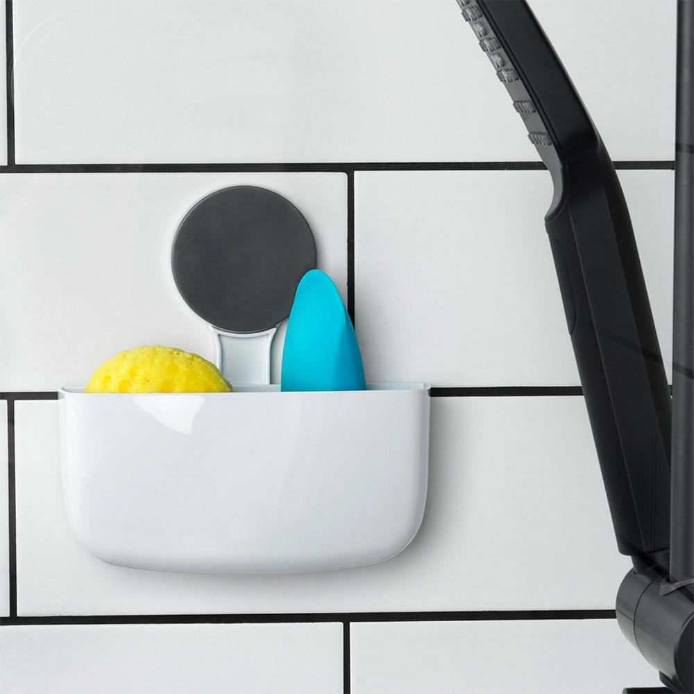 Bathroom Suction Cup Wall Shelf for Shower for Cosmetics and Accessories