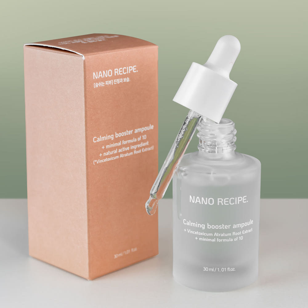 [NANO RECIPE.] Calming Booster Ampoule Hydrating Soothing Facial Ampoule 30ml