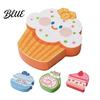 Kitchen Cleaning Sponges Double-Sided Cellulose Scrub Sponges Cute Dessert Patterns Non-Scratch Wood Pulp Soft Compressed Sponge Sponge Quick Drying