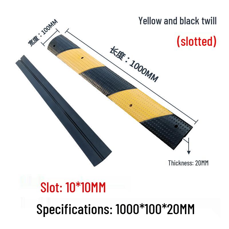 Electric Car Rubber Speed Reducer Hump