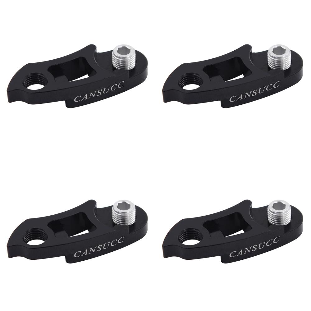 

Bicycle Rear Derailleur Hanger Extension Extender Accessories (Black)
