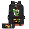 Game Merchandise Backpack Student Large Capacity Lightweight Durable Schoolbag Pencil Case Set
