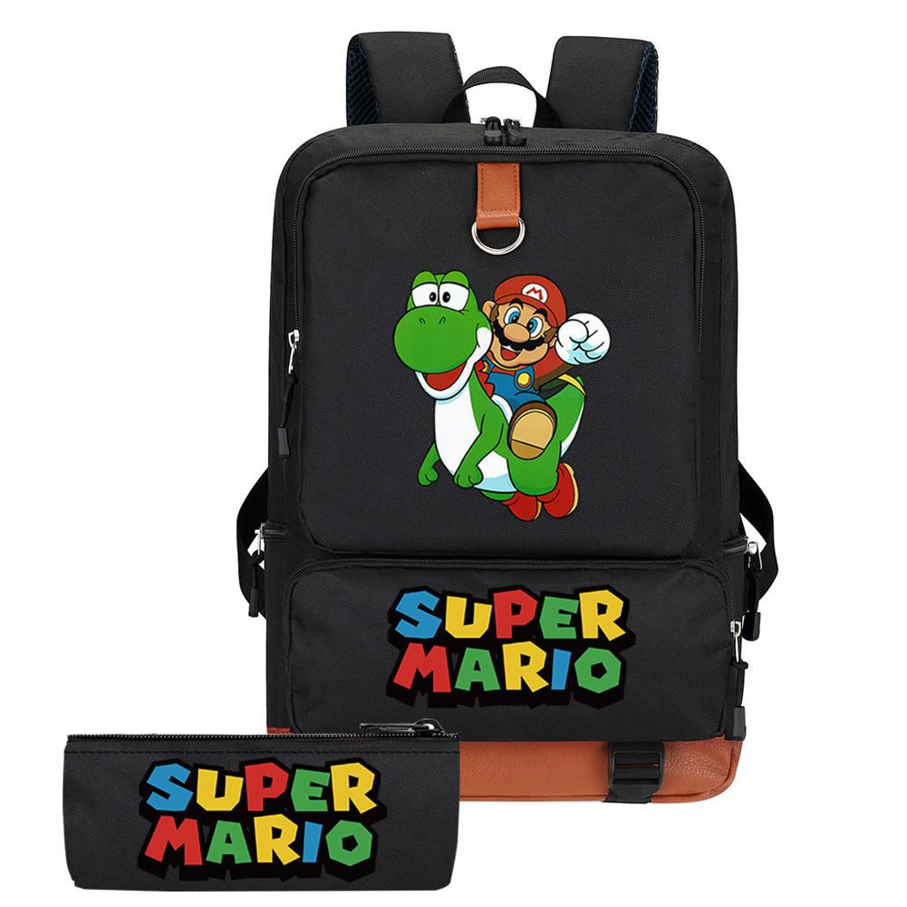 Game Merchandise Backpack Student Large Capacity Lightweight Durable Schoolbag Pencil Case Set Backpack