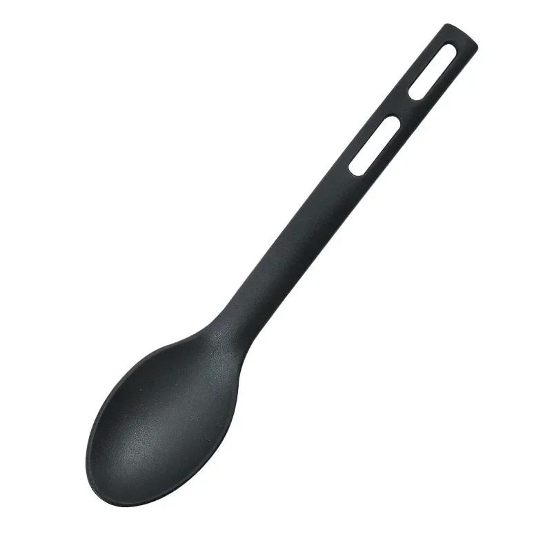 3pcs Nylon Kitchenware Shovel Spoon Surface Fork Slotted Turner Solid Spoon Fork Children s Shovel Fork Spoon Tableware
