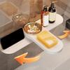 Wall-Mounted Rotating Soap Box Space Saving Cell Phone Holder Jewelry Storage Rack  Jewelry