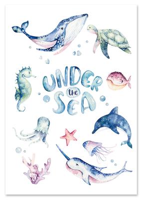 Sea Animals Poster