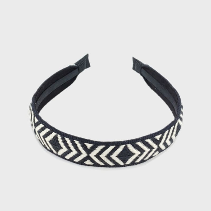 LALA Ethnic Hairband M-Black