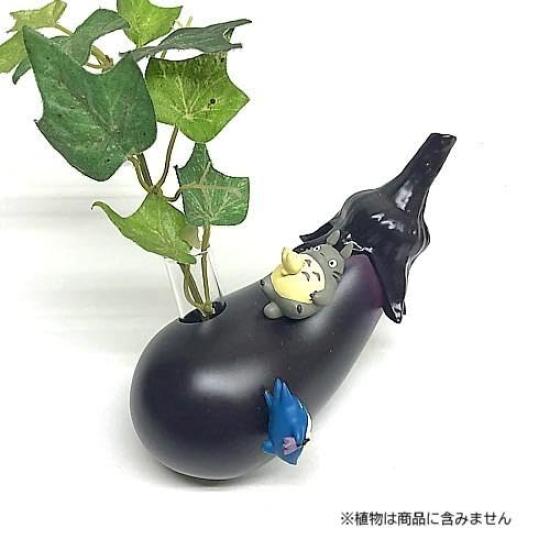 STUDIO GHIBLI Totoro Vegetable Vase Eggplant
