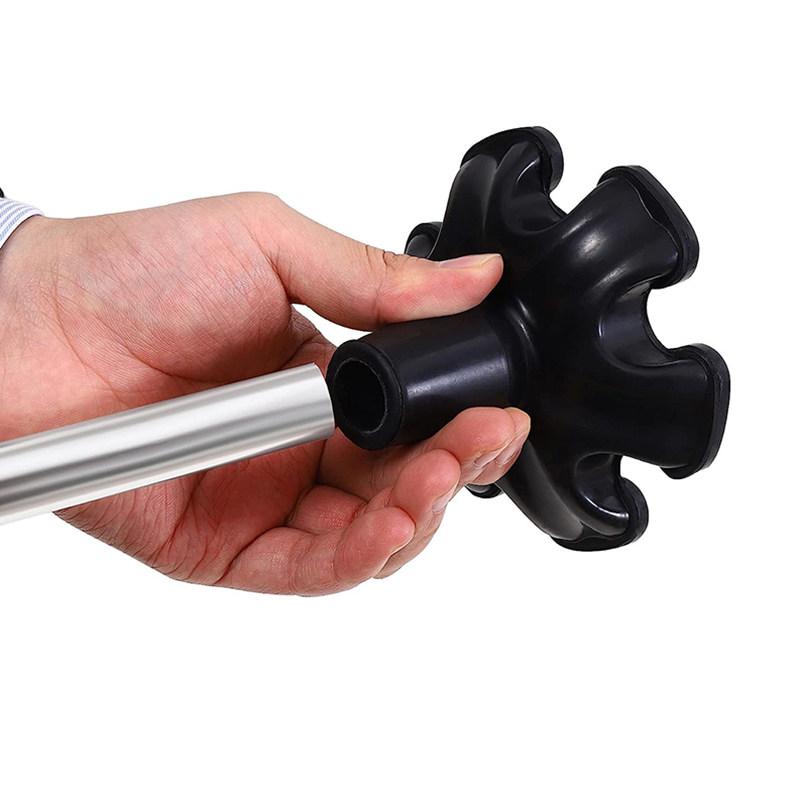 19/22Mm Canes Self Standing Protect End Cover Eldder Walking Stick Rubber Non-Slip Pad End Bottom Cap Shaped Tip Replacement