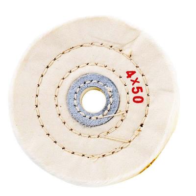 Power Tool-2Pcs 4 Inch Buffing Soft Polishing Buffer Polish Wheel Pad Kit For Bench Grinder