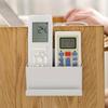 Wall Mounted Remote Control and Mobile Phone Storage Box Air Conditioner Stand Holder Rack Multi-functional Organization