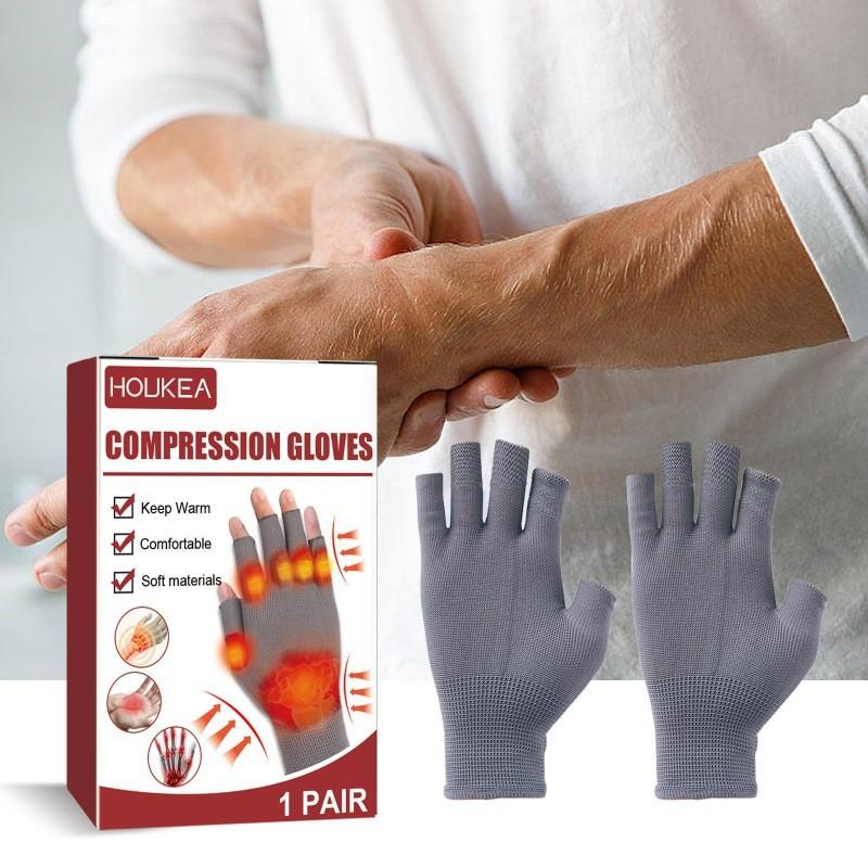 Houkea Joint Pressure Gloves For Relief Of Hand Wrist Thumb Stiffness Pain Swelling