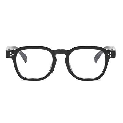 Retro Square Light Eyeglass Frame Women Men Transparent Unisex Glasses For Female Male