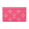 Monogram Canvas Card Holder Women Wallets Pink M27754